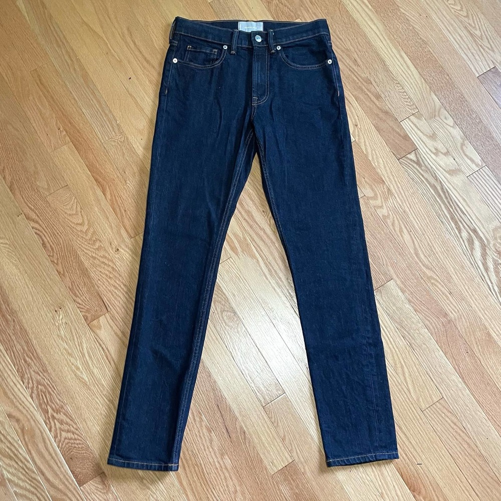 Everlane Mens Dark Wash Slim Fit Jeans 28x32